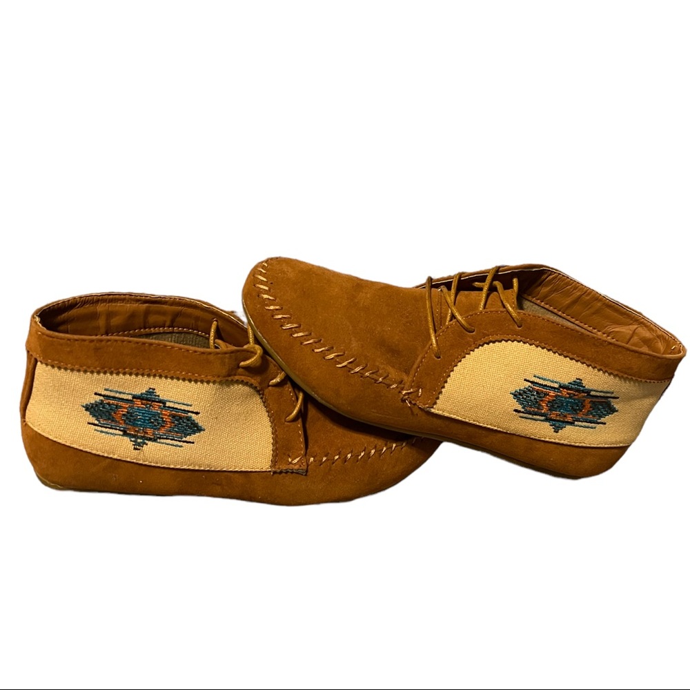 Shoes of Soul Native American Pattern Bootie Shoes Size 8